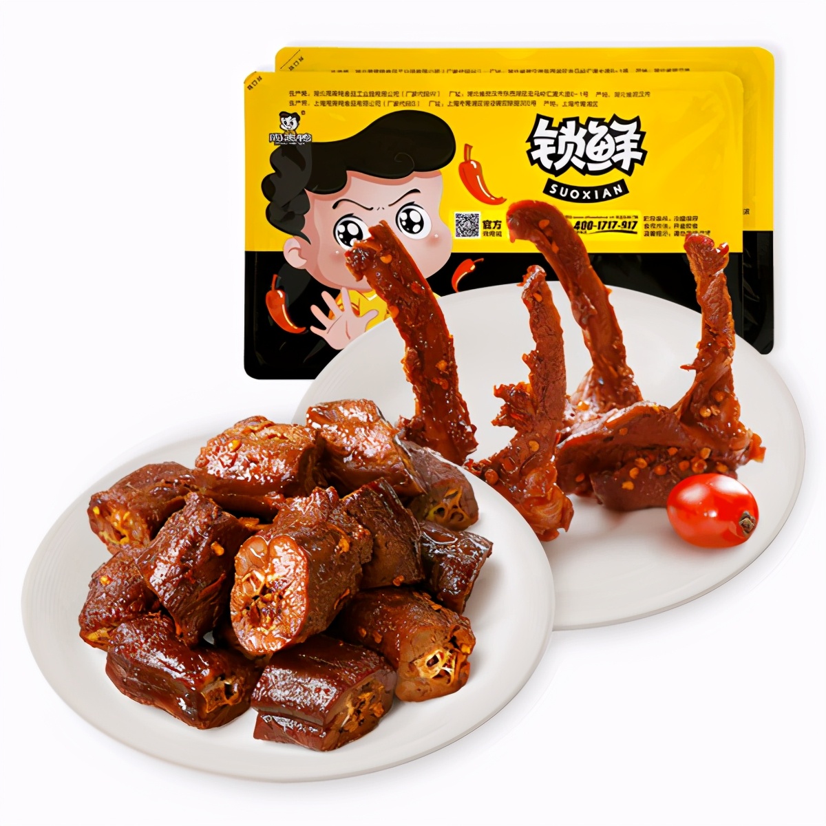 绝味久久丫周黑鸭测评,久久鸭周黑鸭绝味卤料包