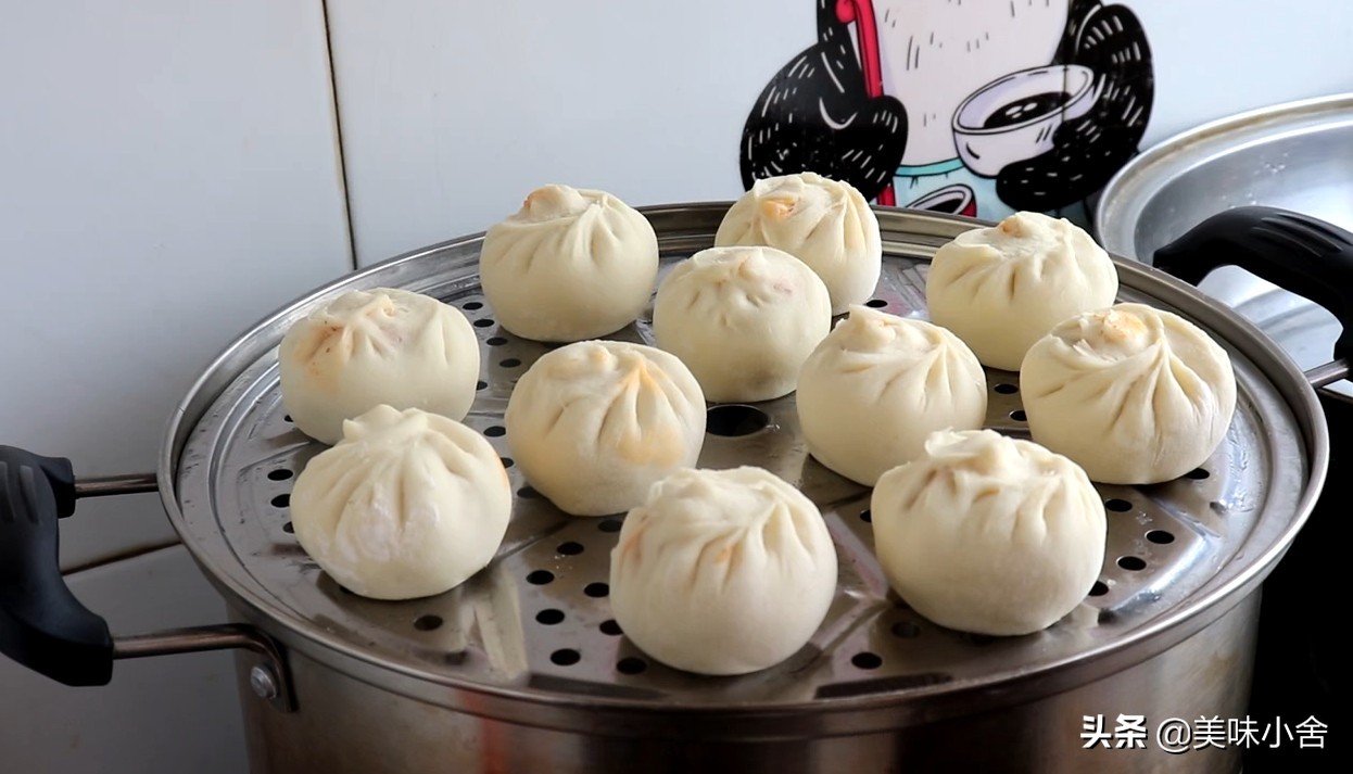 怎么做包子使包子蓬松柔软,怎样发面蒸包子松软好吃不塌陷