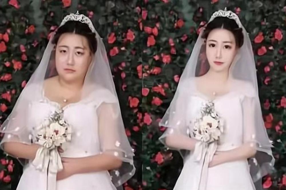 婚纱照p得很不真实,拍婚纱照身高差距大怎么办