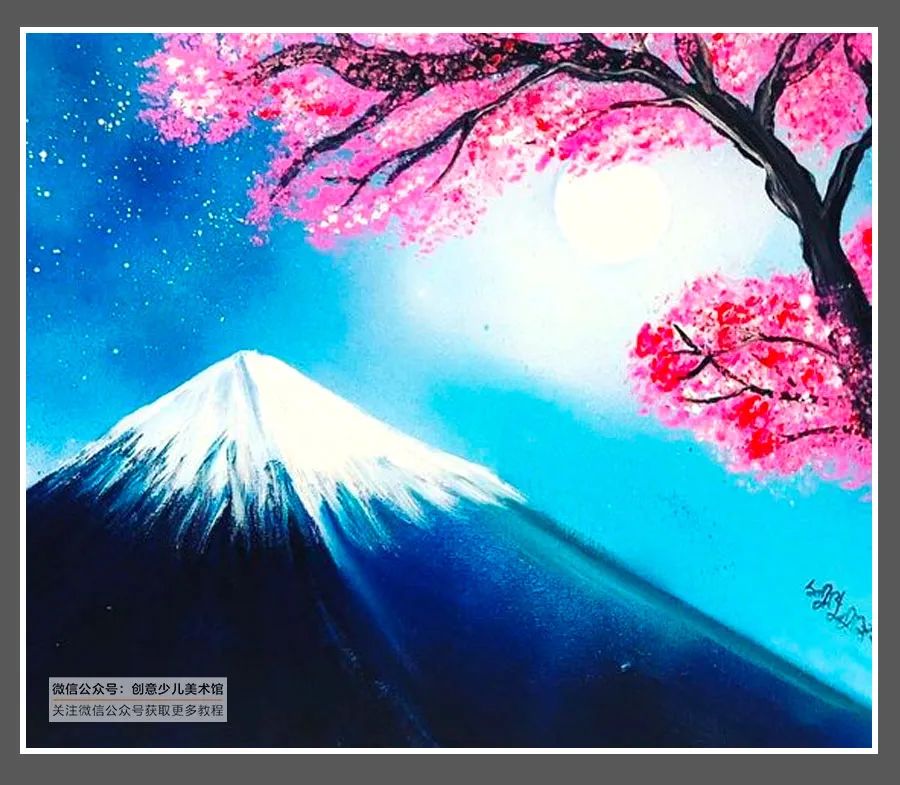 以夏天为主题的简单水粉绘画,童年主题水粉画简单又漂亮