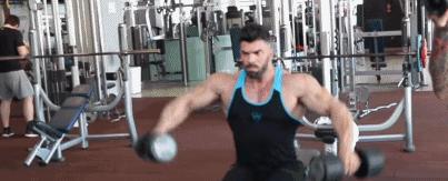 如何把肩部的三角肌练出来,如何锻炼三角肌让肩膀肌肉凸显