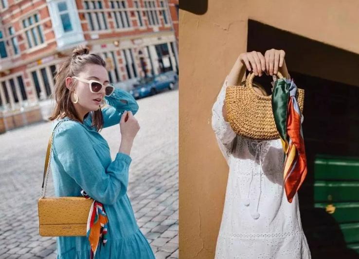 丝巾的系法生活小妙招丝巾新花样,教你丝巾多种系法百变丝巾