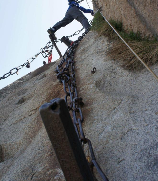 华山地图高清版攻略,最全华山攻略地图