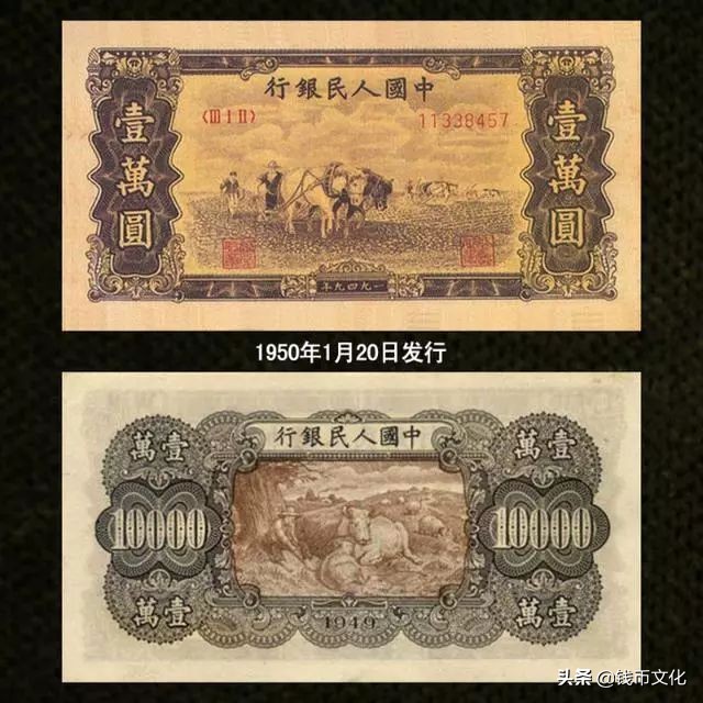 十大精美纸币图片大全,中国纸币图录书籍2023版