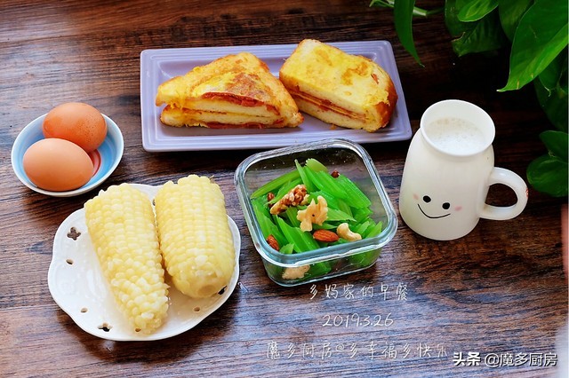 简单营养的七天早餐做法分享,早餐7天食谱大全