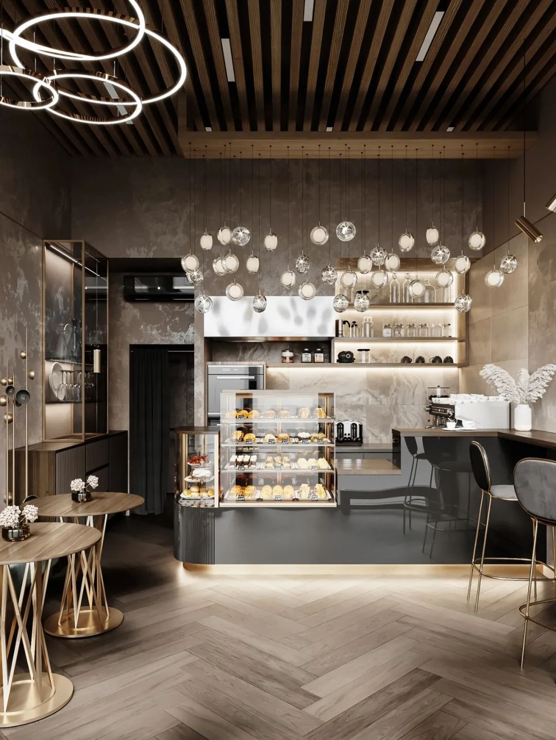 30大餐厅装修,30种餐厅效果图