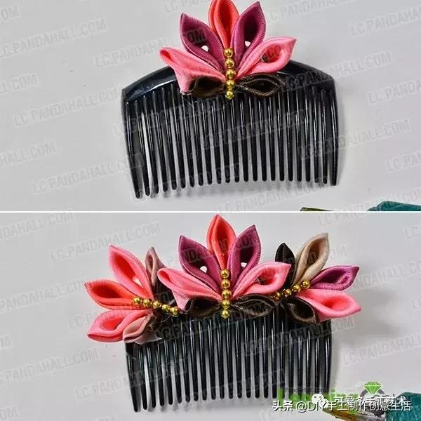 丝带做花带,做花带的教程