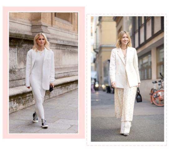 今年流行奶油风穿搭,秋冬奶油色穿搭
