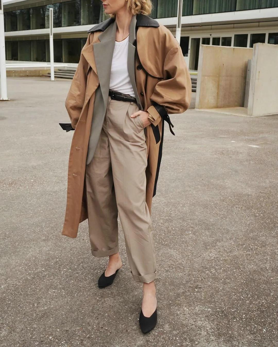 平底鞋高跟鞋怎么搭配,平底鞋对比高跟鞋穿搭