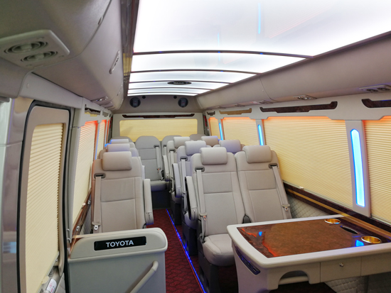 最喜欢的丰田考斯特中巴车,丰田考斯特网红