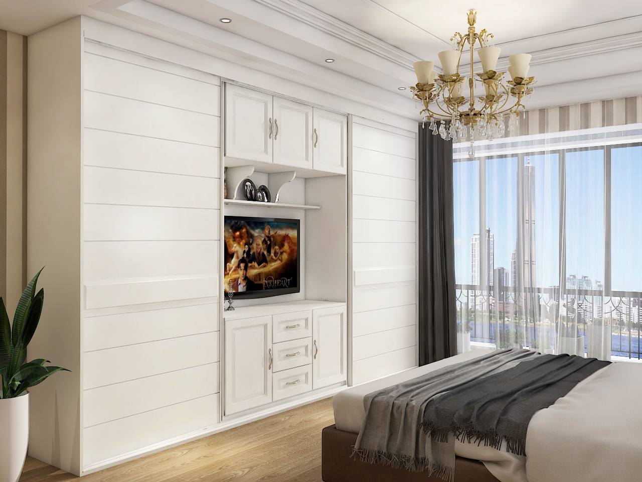 玻璃整体衣柜设计,整体衣柜如何设计