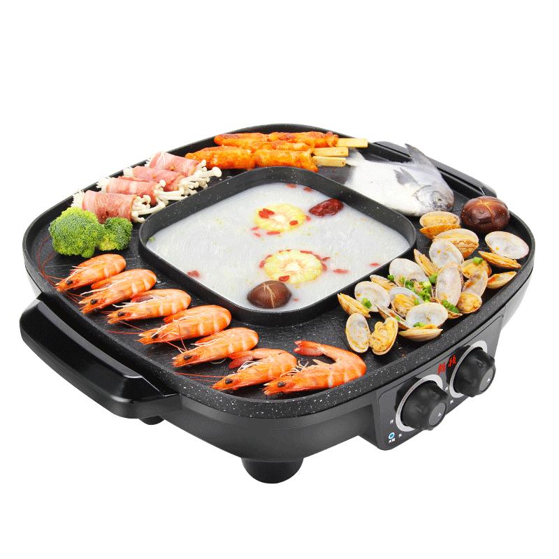 高颜值涮烤一体锅推荐,涮烤一体锅一锅搞定快来看看吧