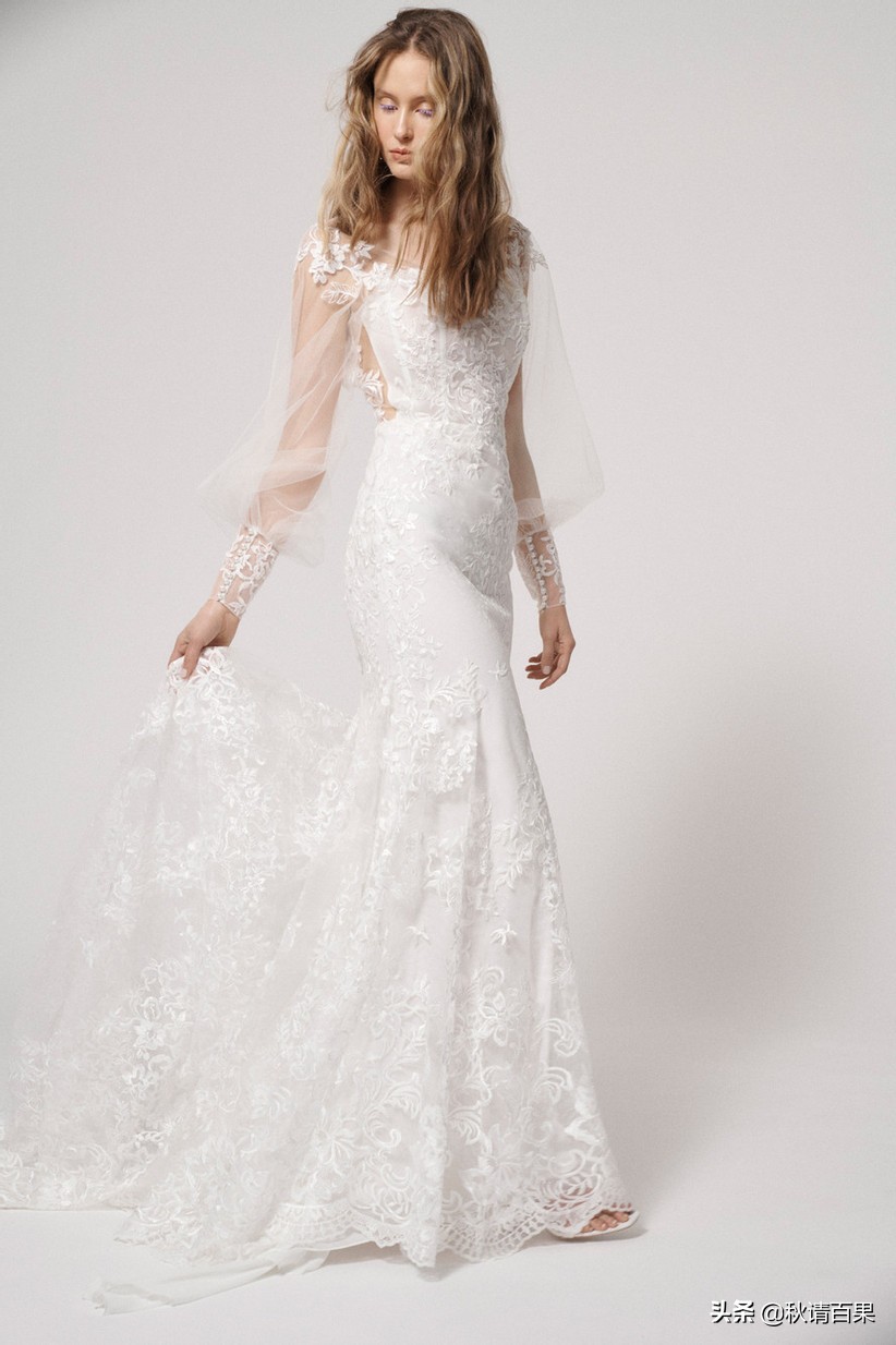 婚纱一百年变迁史详解,2023年新款婚纱风格