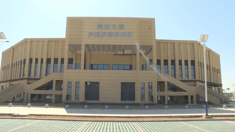 十四运会沙滩排球项目测试赛开赛,中国十四运沙滩排球馆