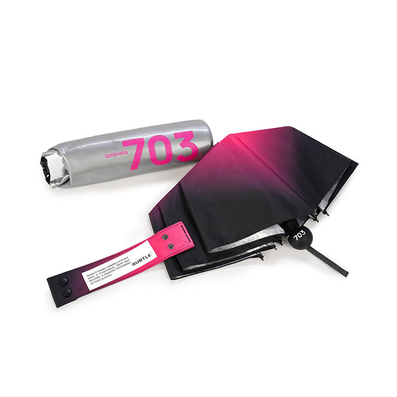 国潮品牌SUBTLE推出全新TRITIUM-703晴雨伞他们家背包你一定见过