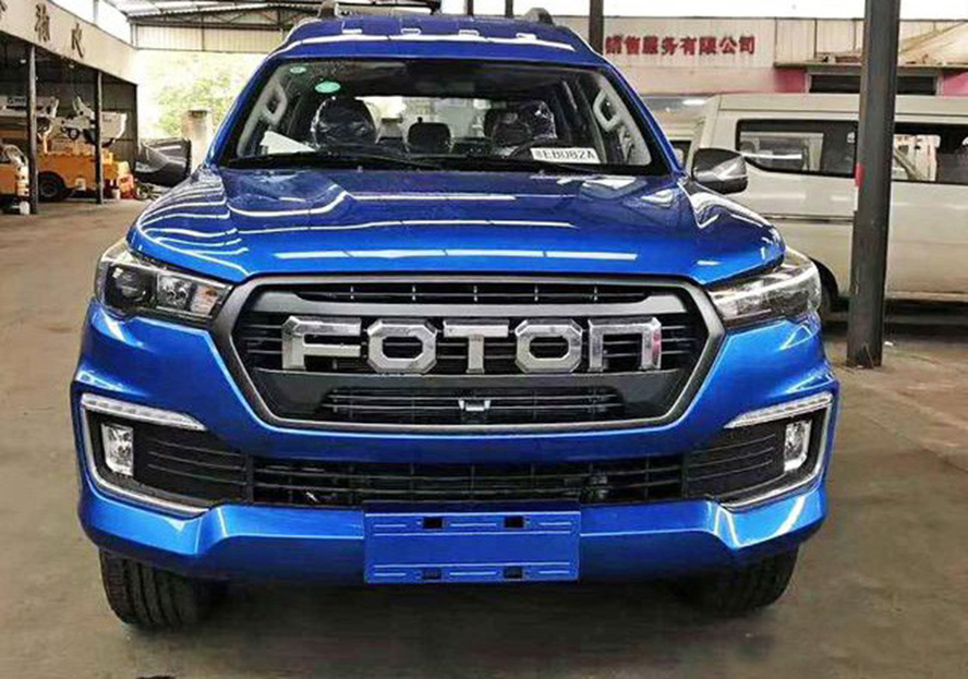 北汽福田全新大皮卡实车曝光,北汽福田皮卡车多少钱