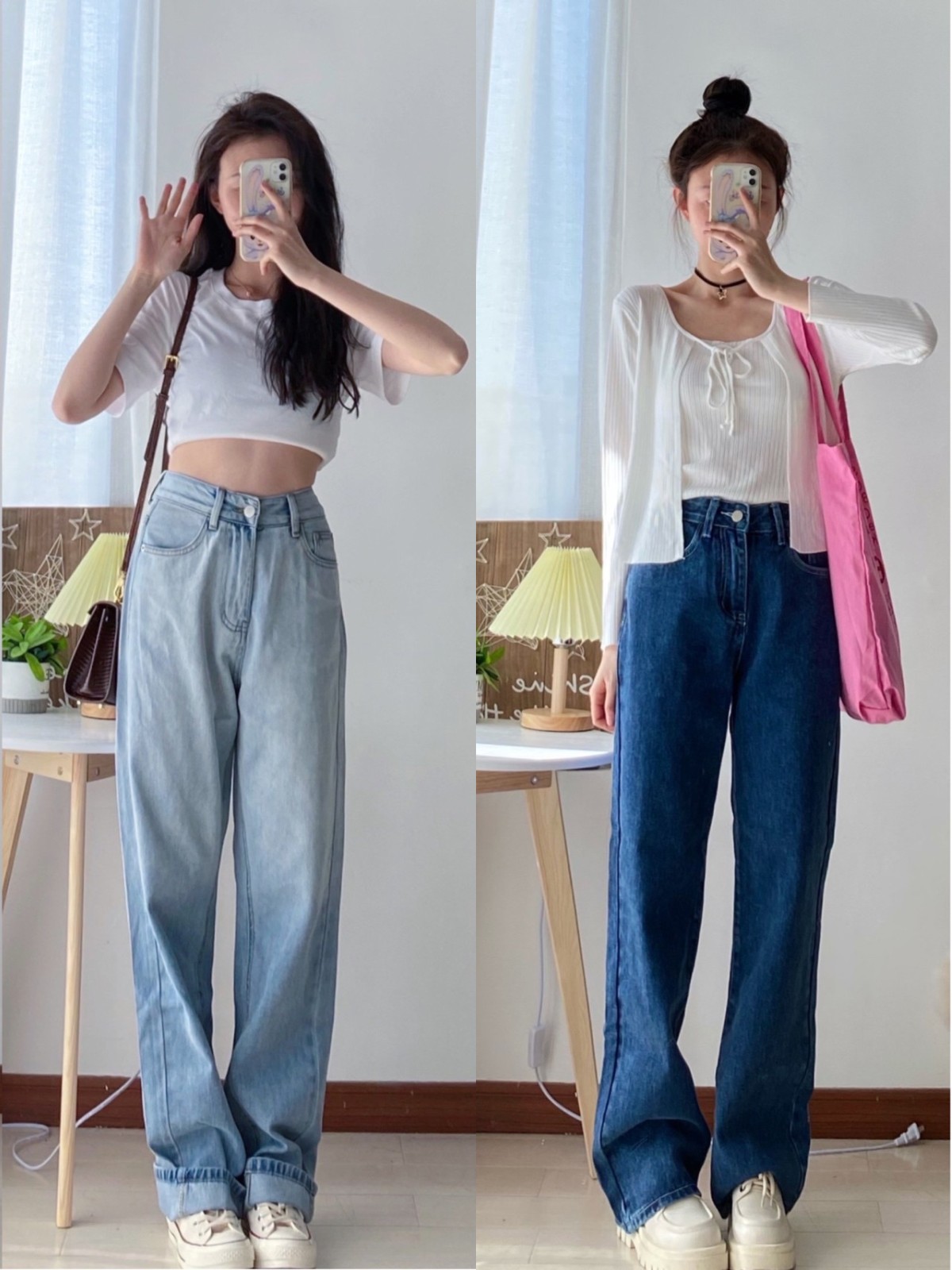 阔腿裤夏天配什么t恤衫好看,夏天阔腿裤搭配什么t恤好看