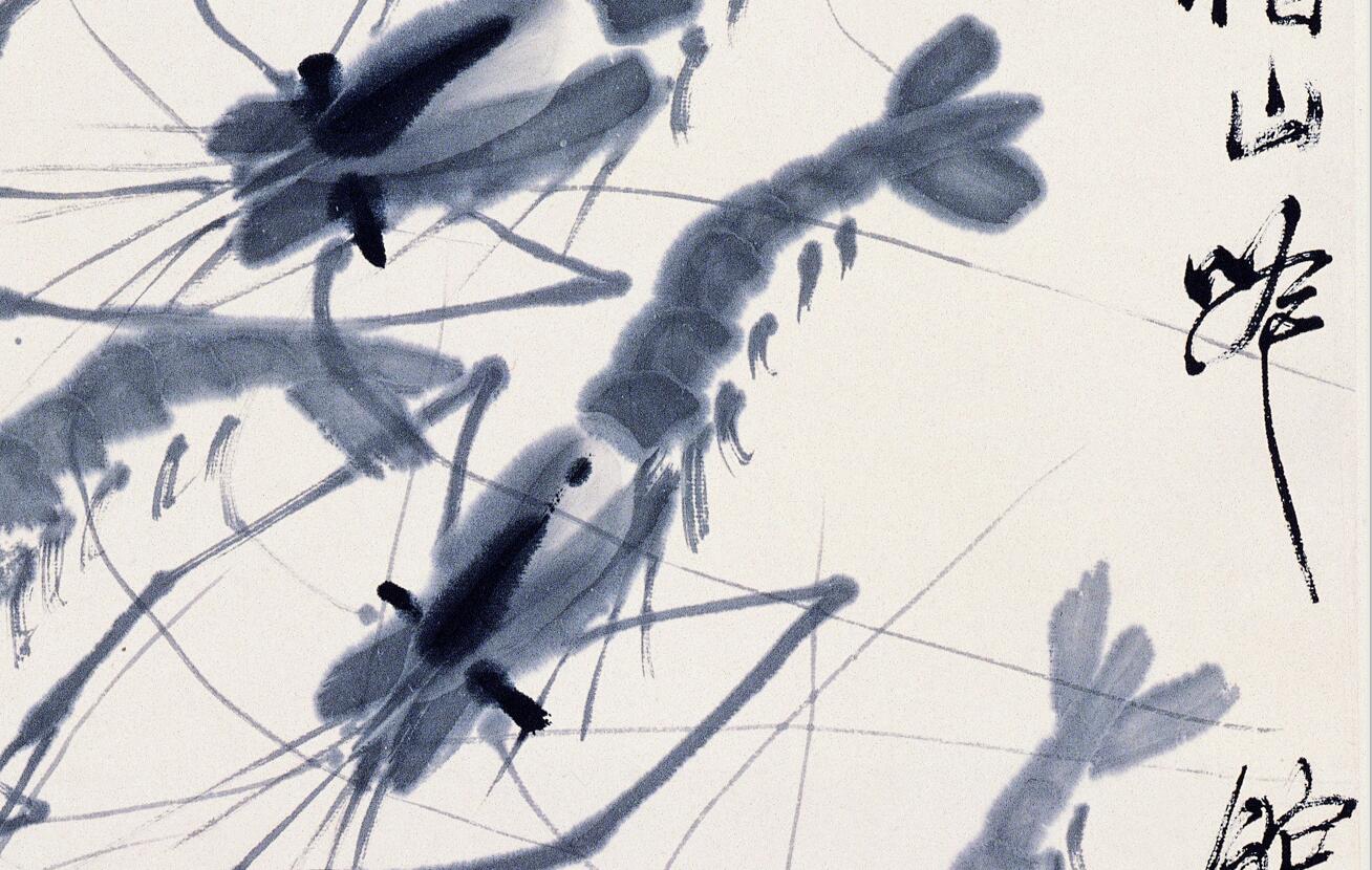 白石老人画虾视频大全,白石老人画虾的感悟