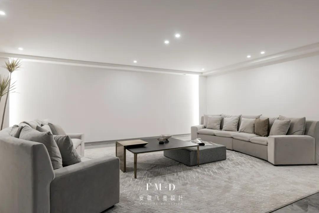 550万精装别墅简约风,550平轻奢别墅装修效果图