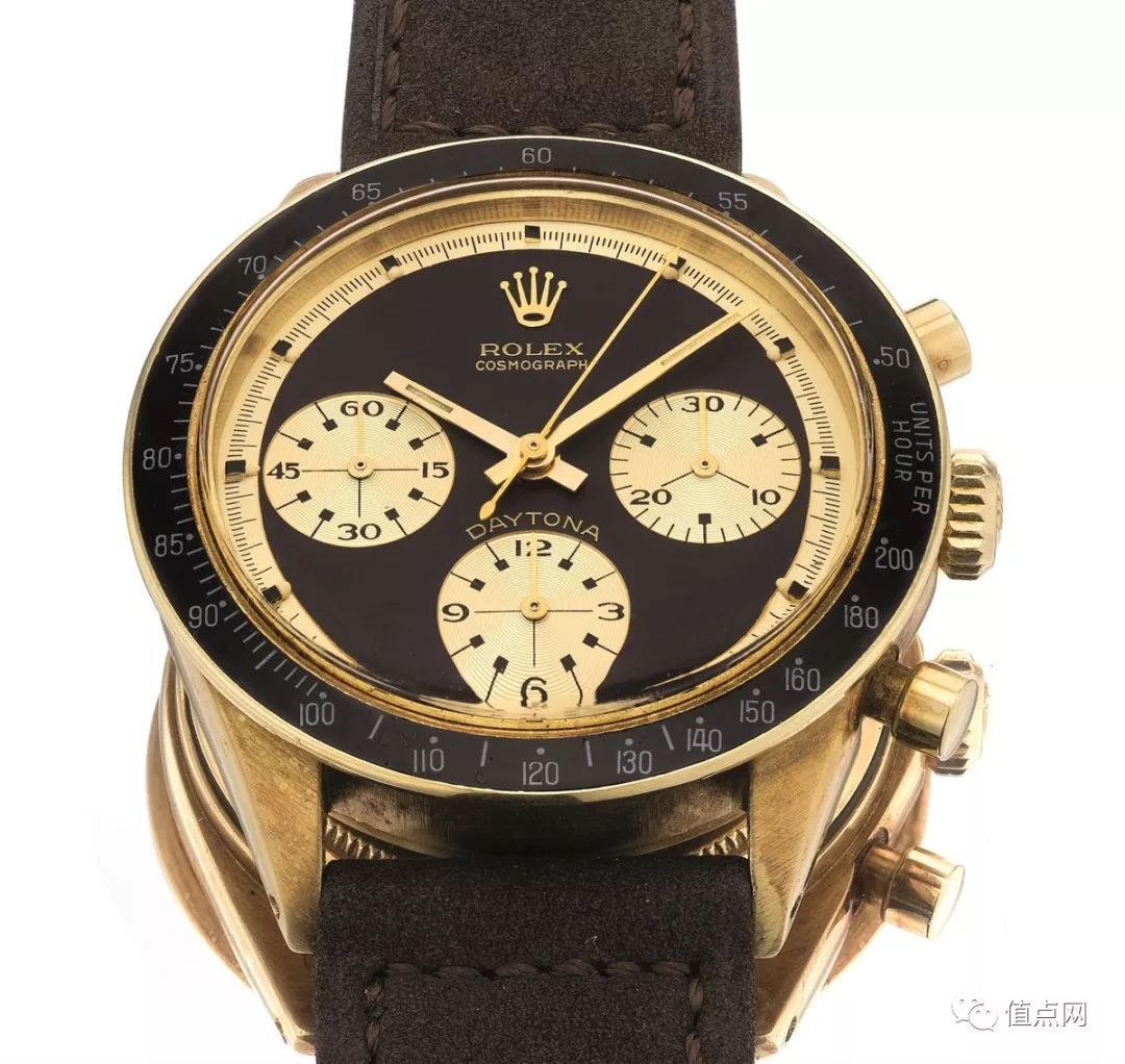 变种PaulNewman!黑底金圈特别版地通拿RMB530万成交