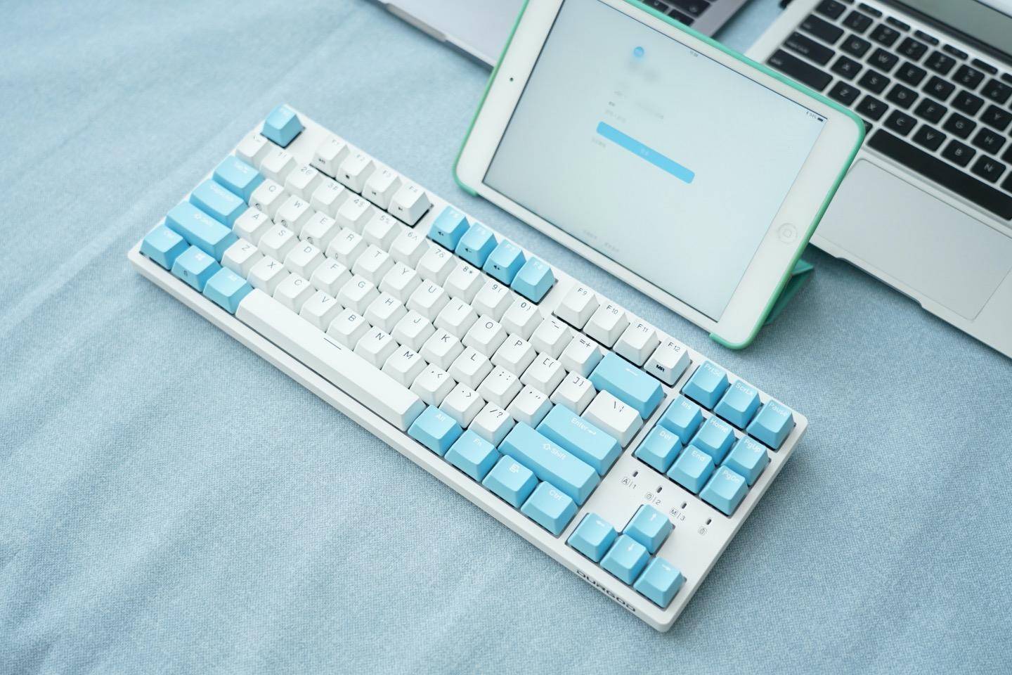 机械键盘杜伽红轴,杜伽银轴机械键盘评测