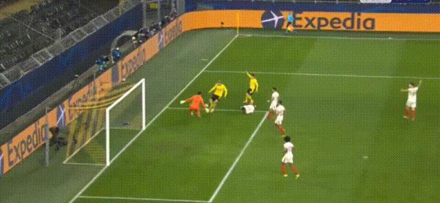 哈兰德的进球效率有多恐怖,哈兰德vs姆巴佩进球动作