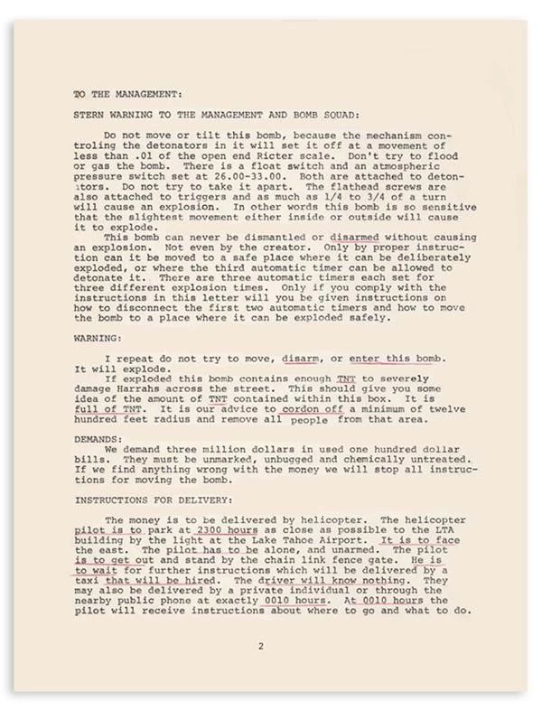 可能是史上最完美的*弹炸**，案子破了30年它仍然被FBI用作训练