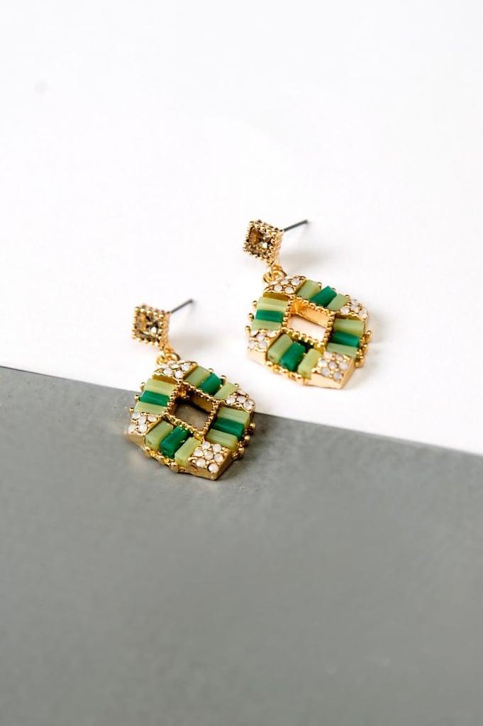 凯特王妃简约耳坠,凯特王妃耳环经典图片