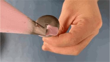 没有裱花袋裱花嘴泡芙奶油怎么挤,奶油裱花嘴怎么自做