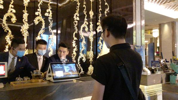 智慧无人酒店入住体验,北京无感酒店