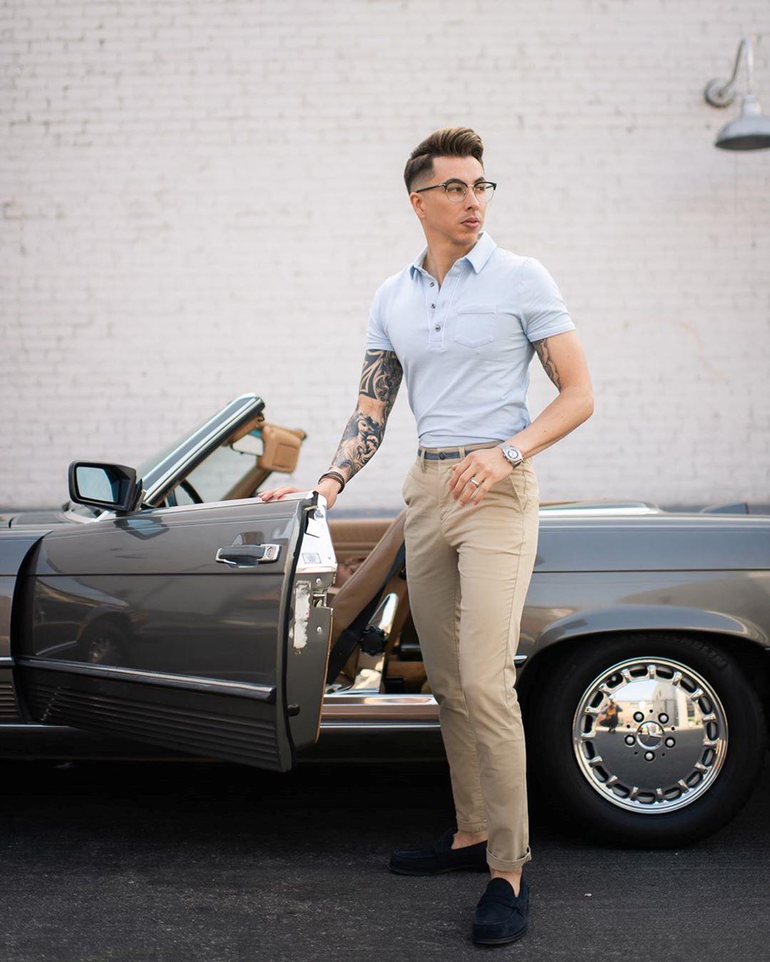 polo衫怎么样穿才正式,polo衫怎样穿算合适