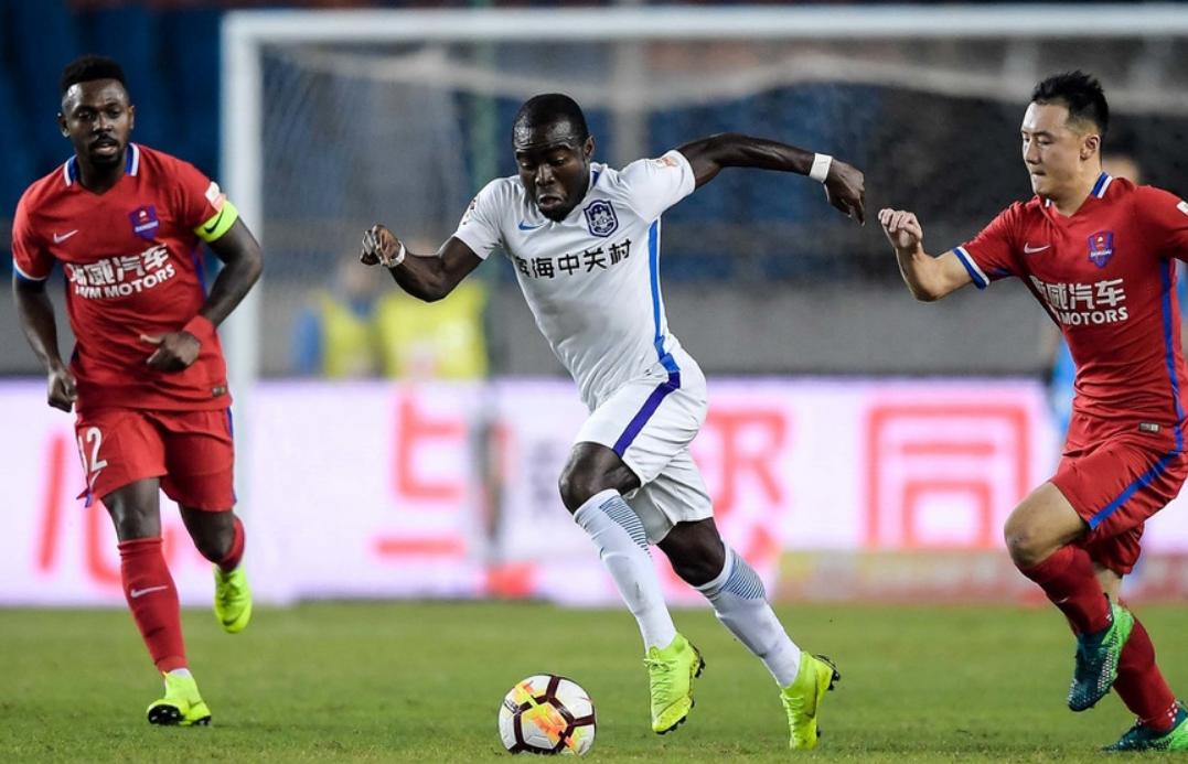 中超第十九轮斯威vs上港,上港主场2-1战胜斯威