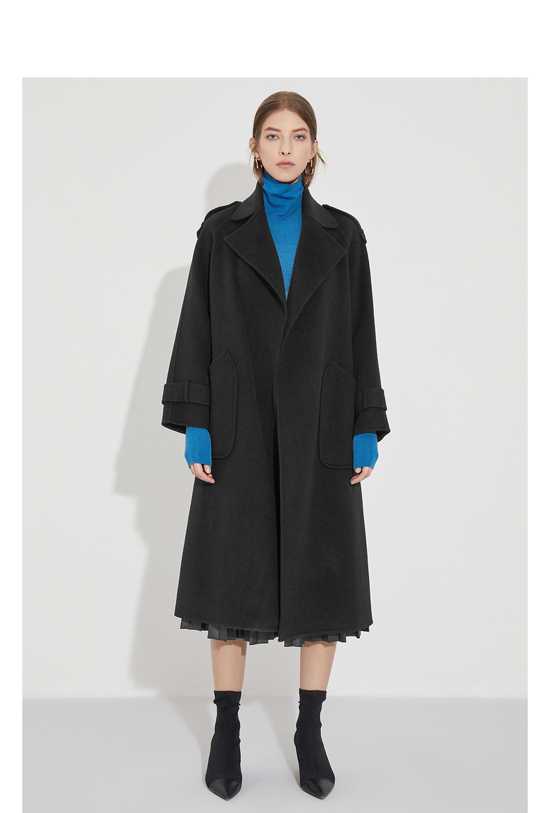 格子呢子大衣搭配女秋冬,秋冬小个子毛呢大衣搭配