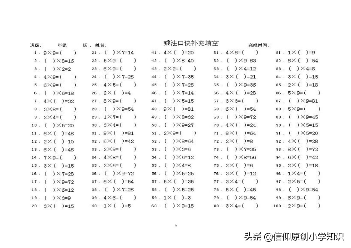 二年级数学下册用2-6乘法口诀求商,二年级乘法口诀思维导图简单画法