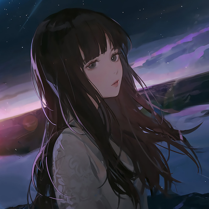 闺蜜头像动漫图片一人一半粉色系,女生专用头像超萌可爱动漫闺蜜