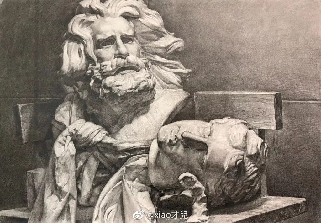 素描层次不分明怎么办,素描深入刻画的技巧