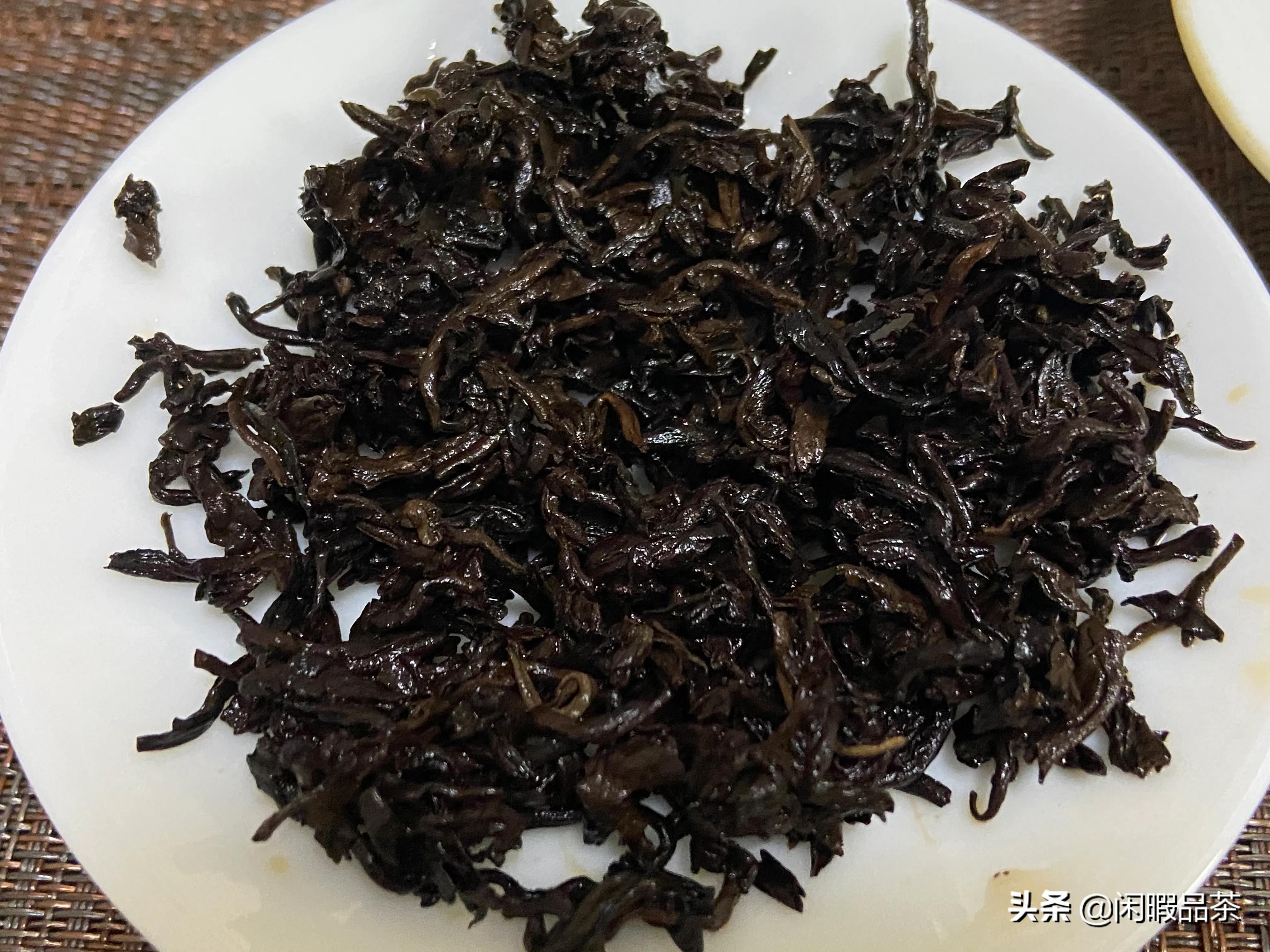 「闲暇品茶」第136期今大福2016精品熟毛茶（中山起湾）