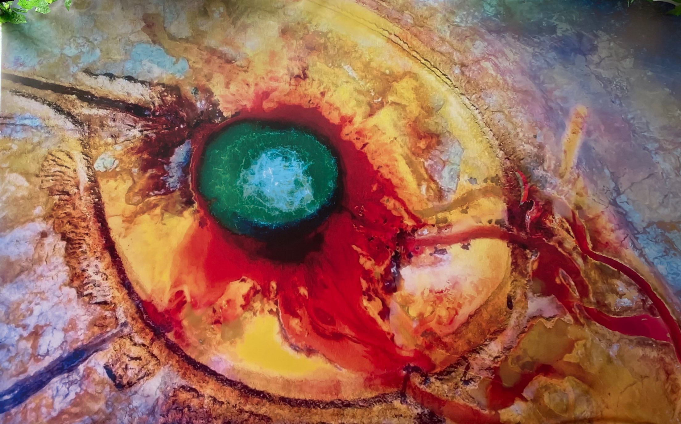 恶魔之眼艾肯泉,恶魔之眼艾肯泉结构