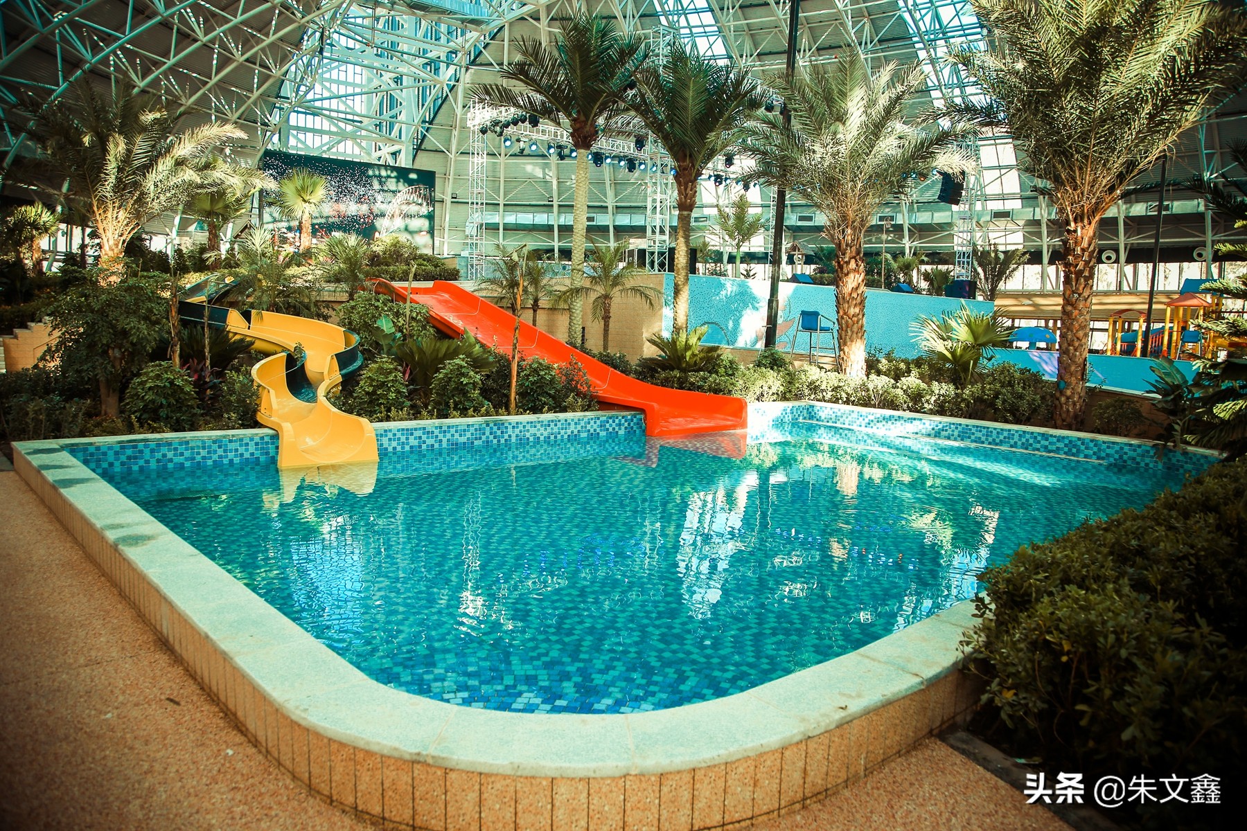 武威温泉度假村在啥地方,在冰天雪地里泡一场温泉