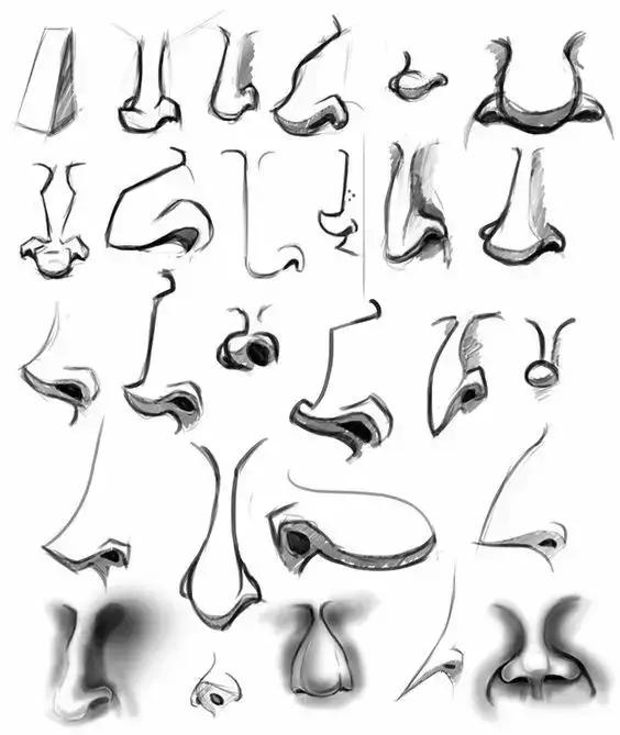 不会画鼻子和嘴巴怎么办,不会画鼻影教程