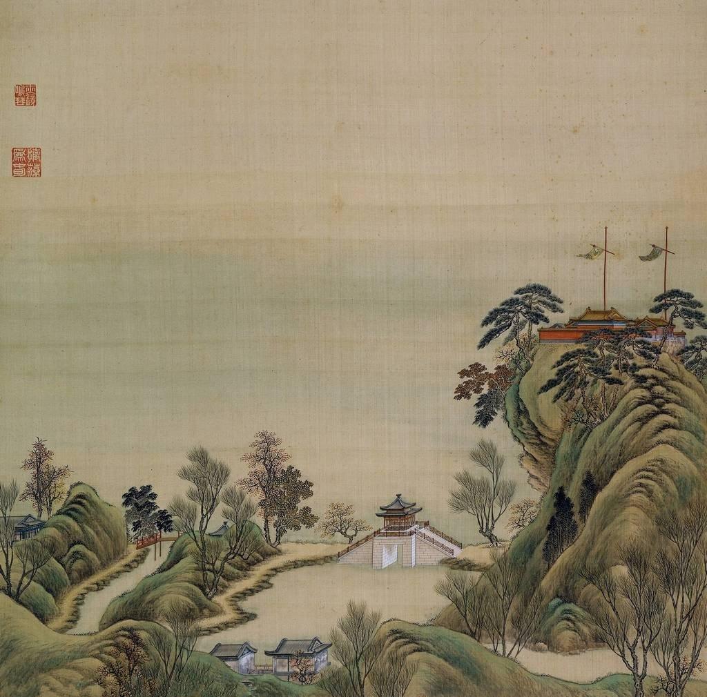 余晖映照出娇艳的晚霞,余晖映衬下美景