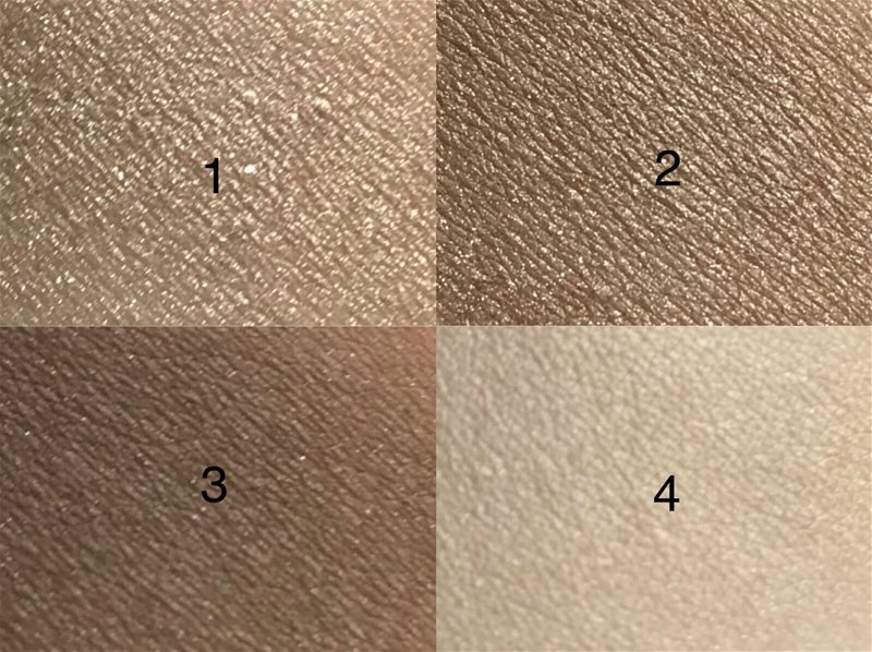 大地色四色眼影盘推荐必入,潘多拉六色眼影