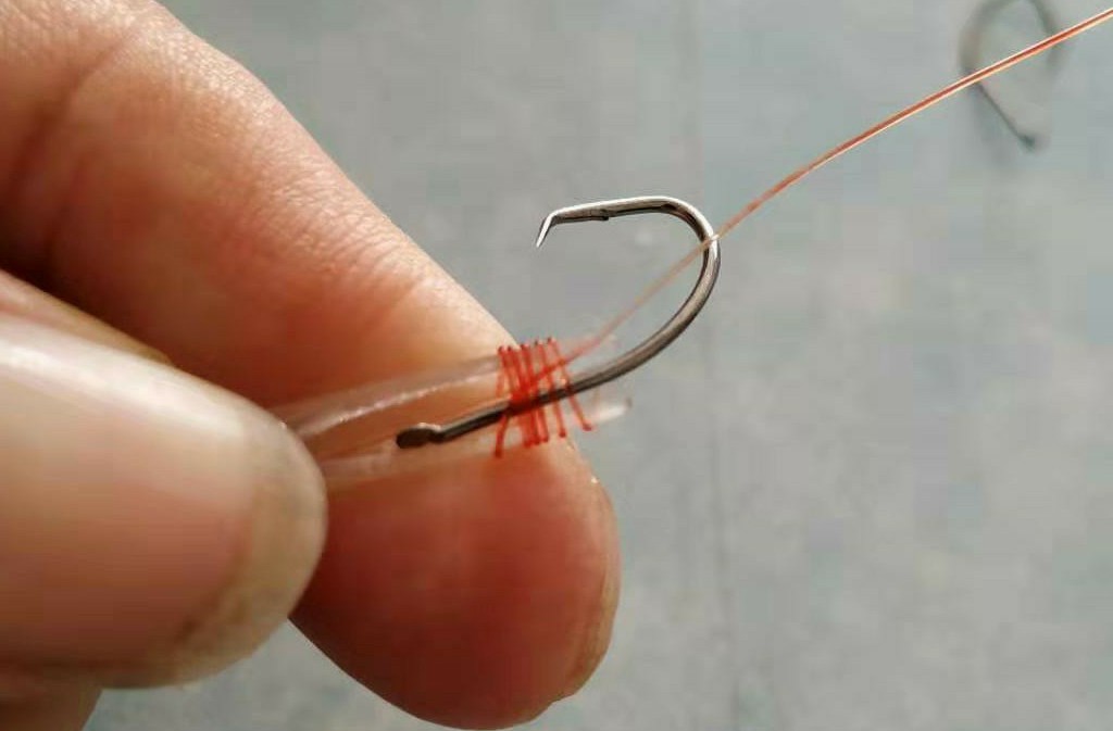 油笔芯做绑钩器,笔芯绑钩神器