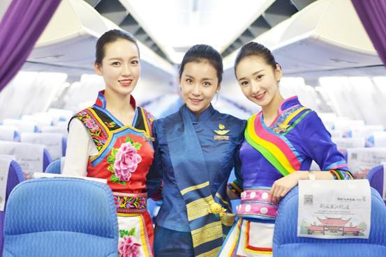 美丽空姐、微笑服务、民族服饰，最具特色航空公司：昆明航空