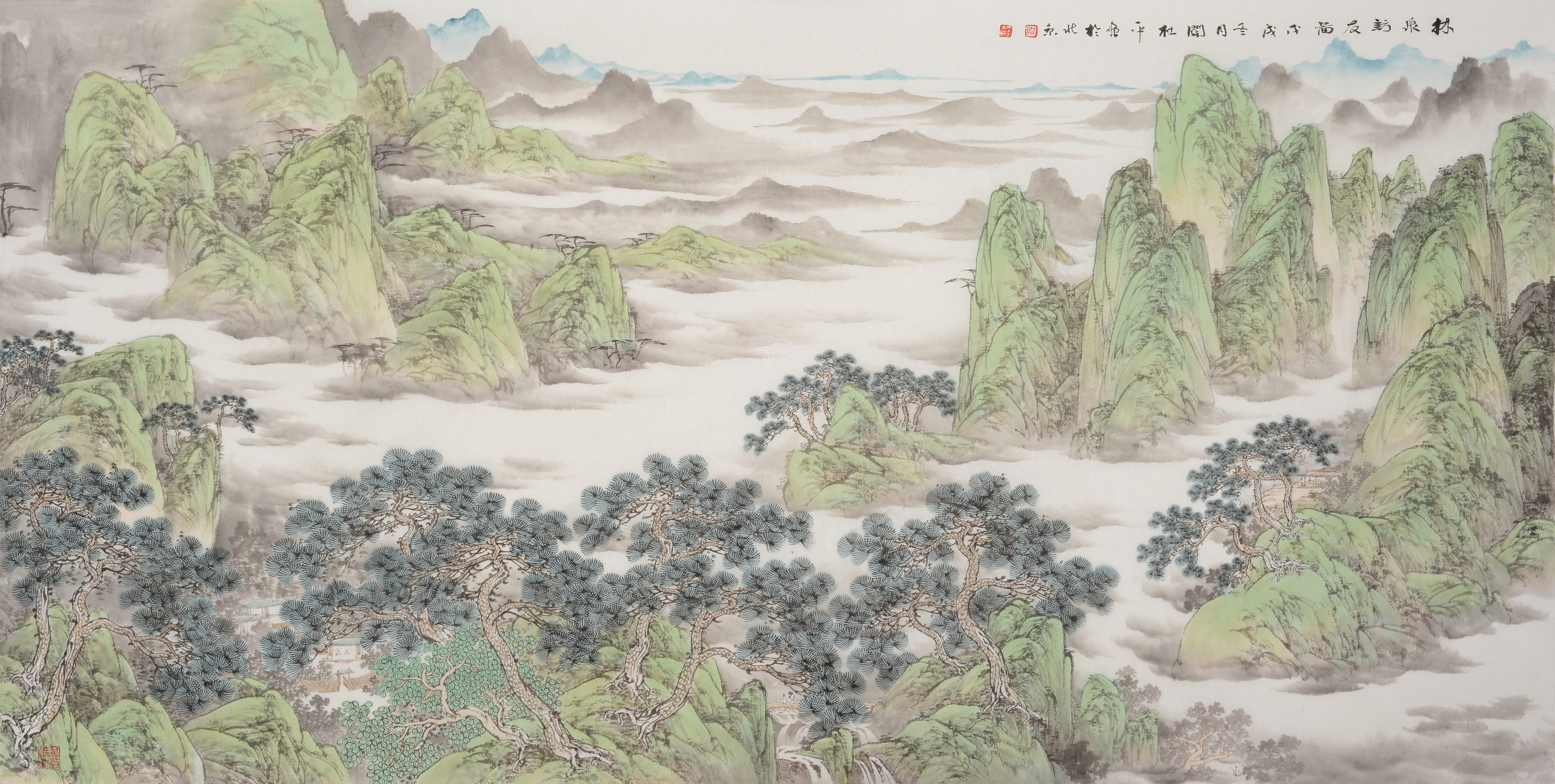 绿水青山就是金山银山绿化效果,绿水青山就是金山银山作品说明