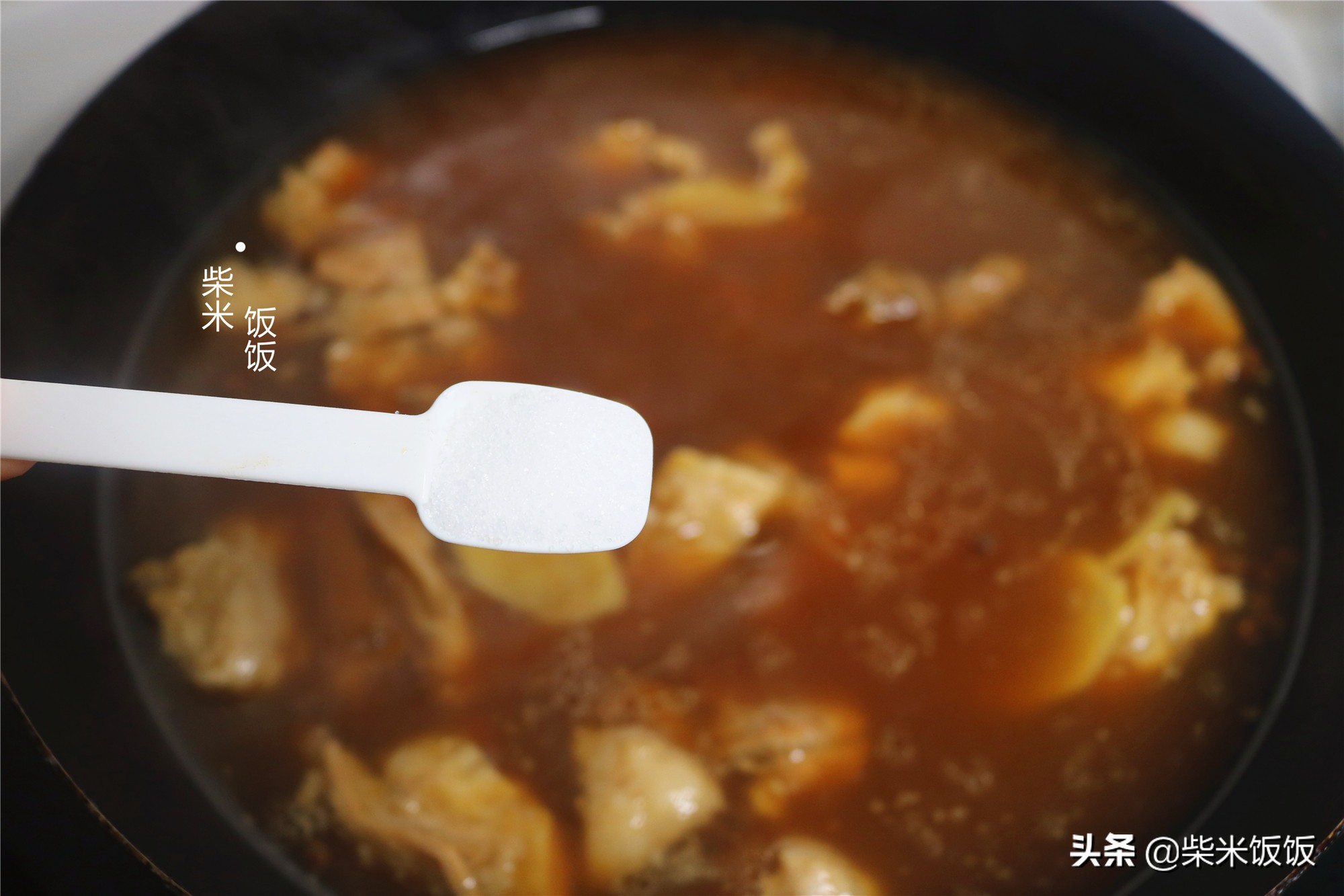 冬天必备的清炖羊排,羊排熬汤做火锅