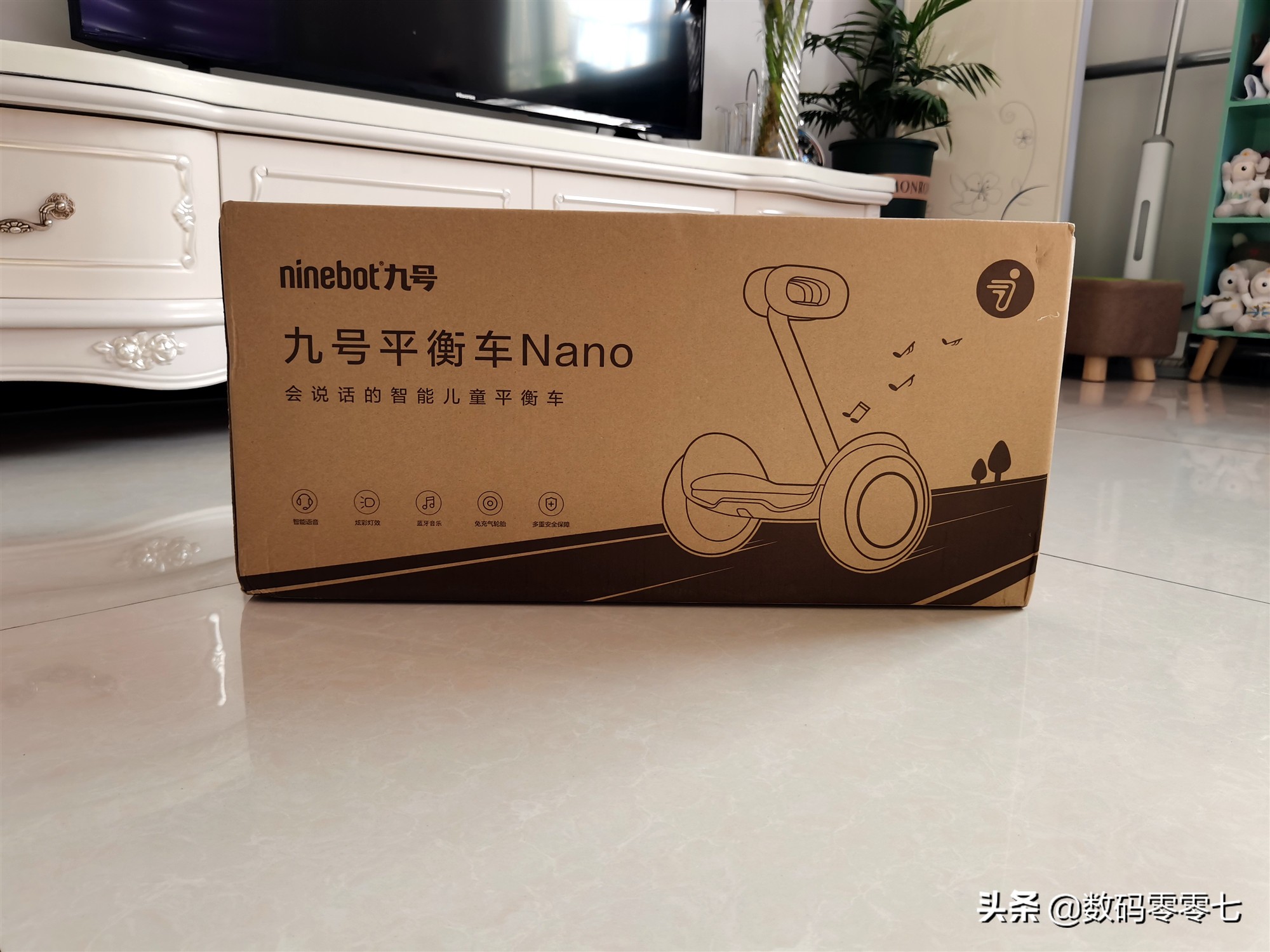 9号平衡车nano开箱视频,九号平衡车标准版开箱