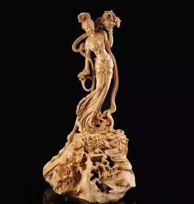 木雕佛像仿古,木雕佛像工艺品欣赏