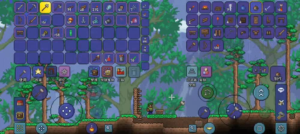 泰拉瑞亚基础操作教学,泰拉瑞亚从零开始通关教学