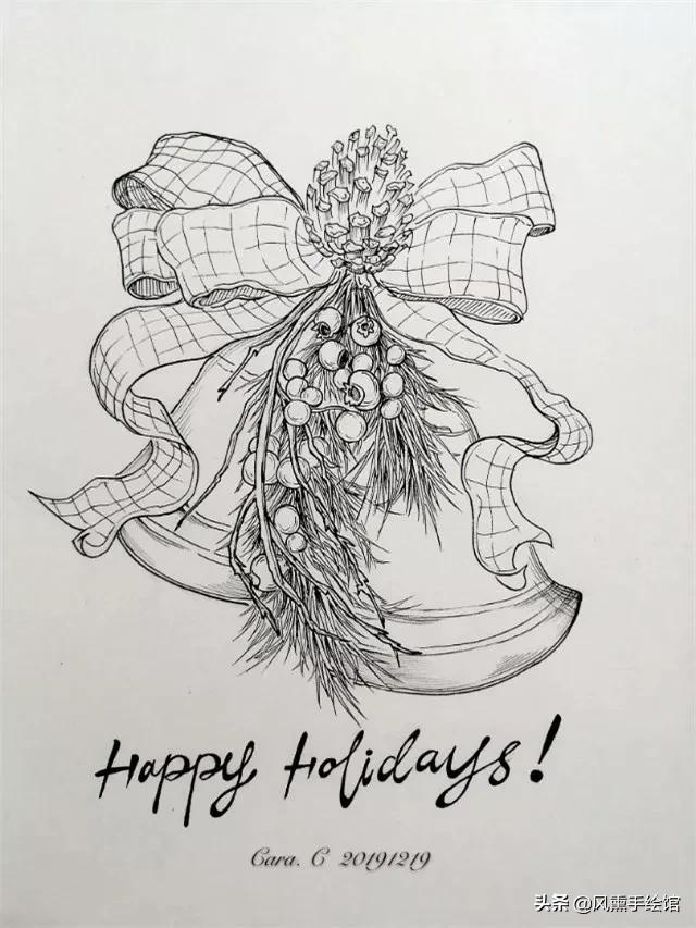 圣诞贺卡手工创意,圣诞节贺卡美术作品